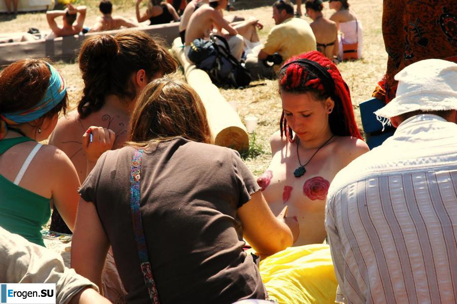 Photo from the hippie rally. Part 3. Photo 4