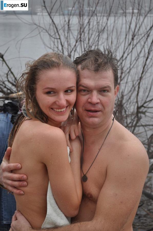 Ukrainian nudists in winter. Photo 39