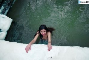 Ukrainian nudists in winter. Thumb 21