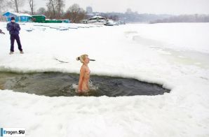 Ukrainian nudists in winter. Thumb 35