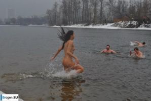 Ukrainian nudists in winter. Thumb 9