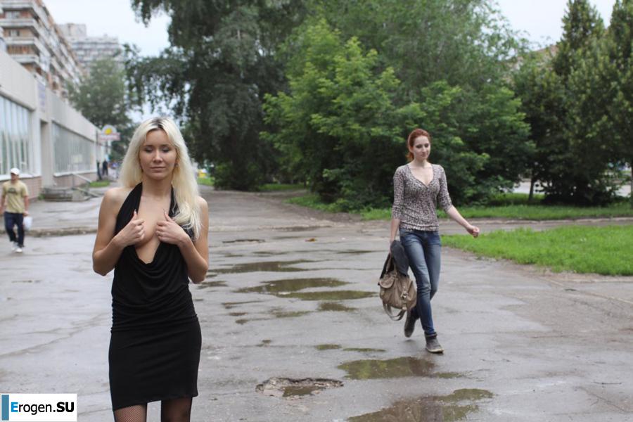Настя из Самары ходит по городу и показывает себя. Часть 18. Фото 35