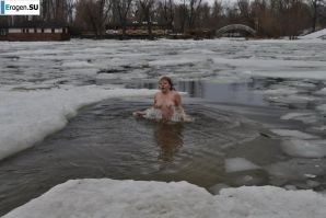 Ukrainian nudists in winter. Part 3. Thumb 28