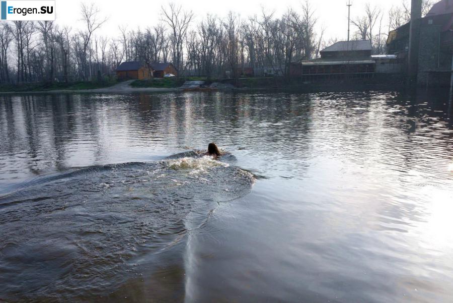 Украинские нудисты зимой. Часть 4. Фото 33