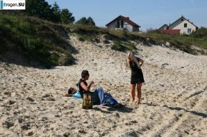 Three nudists on the riverbank. Part 4. Thumb 17