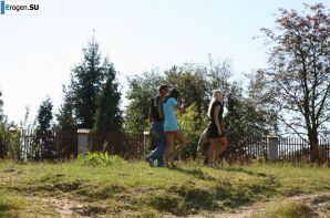 Three nudists on the riverbank. Part 4. Thumb 8