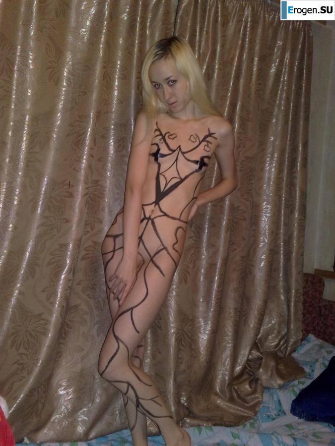 Худенькая русская блонда. Часть 3. Фото 23