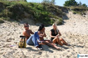 Three nudists on the riverbank. Part 5. Thumb 21