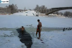 Ukrainian nudists in winter. Part 5. Thumb 12