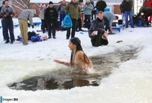 Ukrainian nudists in winter. Part 5. Thumb 5
