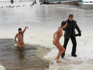 Ukrainian nudists in winter. Part 5. Thumb 7