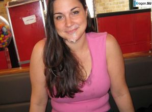 оргазм от спермы на лице. Эскиз 12