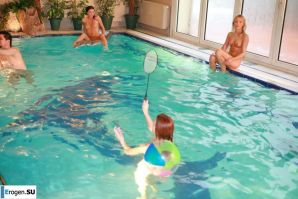 Czech nudists in the pool. Part 4. Thumb 37