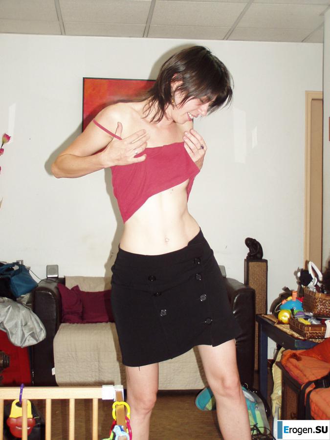 French Bisexual Brunette. Part 8. Photo 32