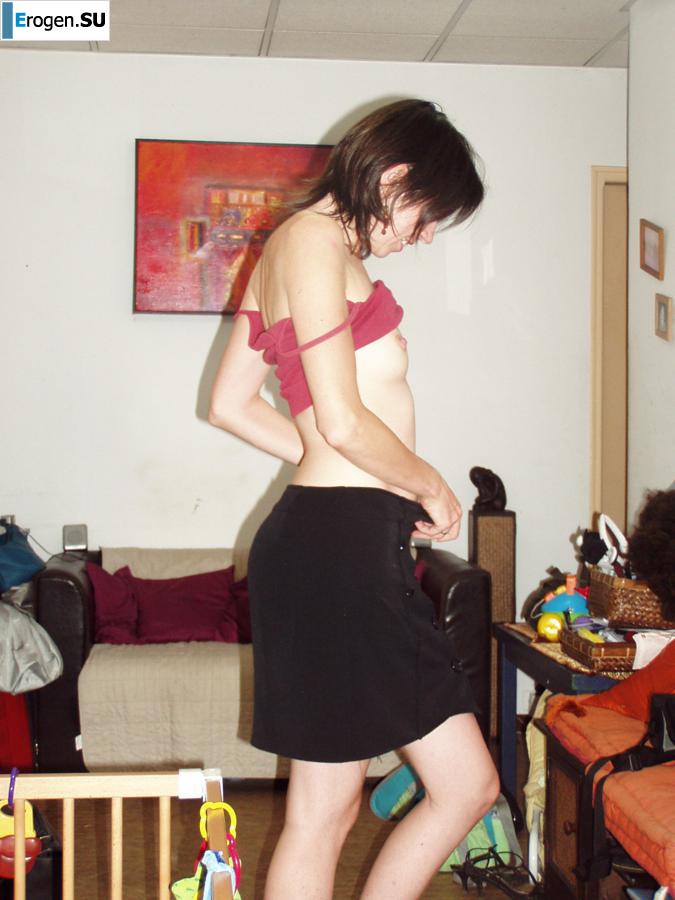 French Bisexual Brunette. Part 8. Photo 35