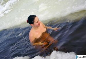 Ukrainian nudists in winter. Part 7. Thumb 18