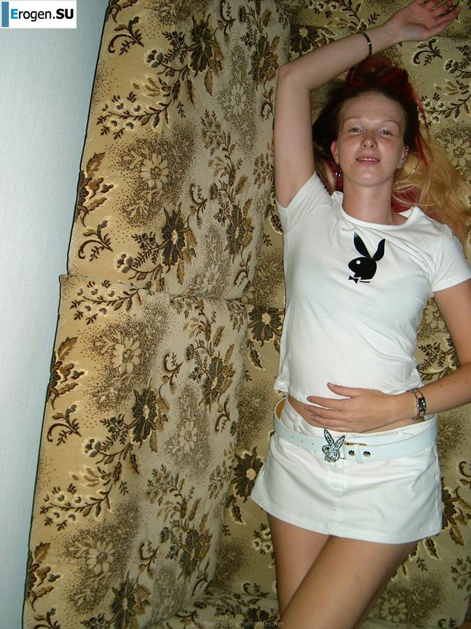 Red and Red German Woman. Photo 21