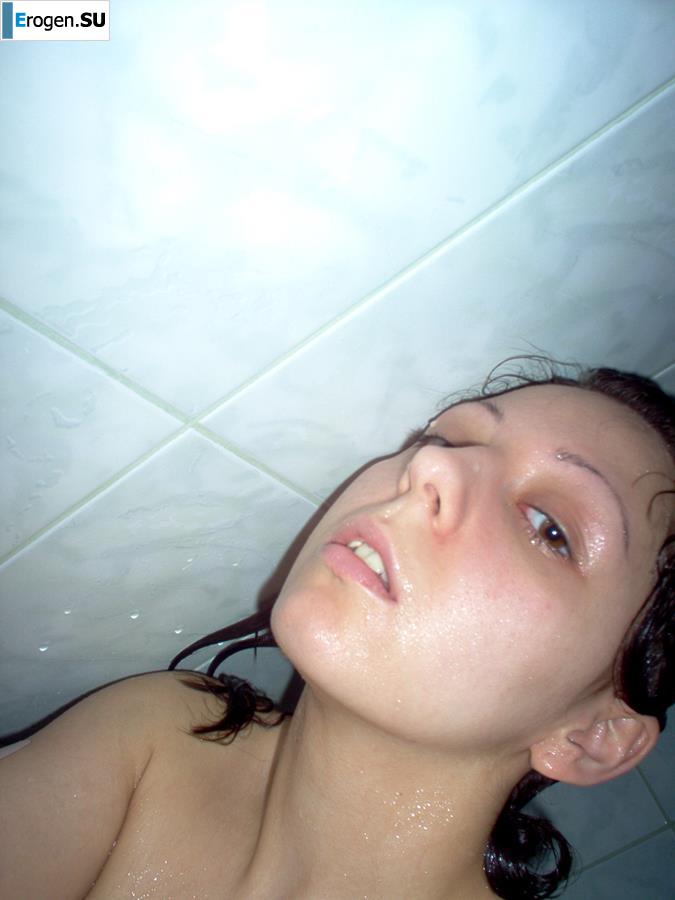 Charming brunette in a home and studio photo shoot. Photo 39