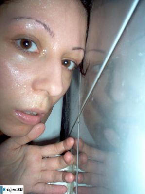 Charming brunette in a home and studio photo shoot. Thumb 26