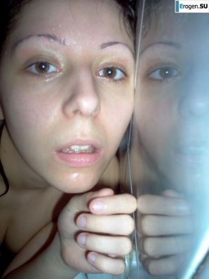 Charming brunette in a home and studio photo shoot. Thumb 34