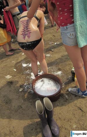 Водный фестиваль в Кракове. Часть 5. Эскиз 28