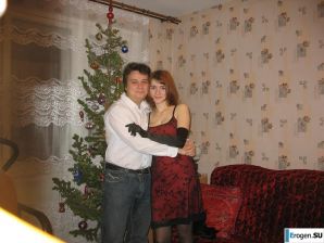 Симпатичная русская Санта. Эскиз 25