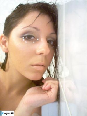 Charming brunette in a home and studio photo shoot. Part 2. Thumb 28