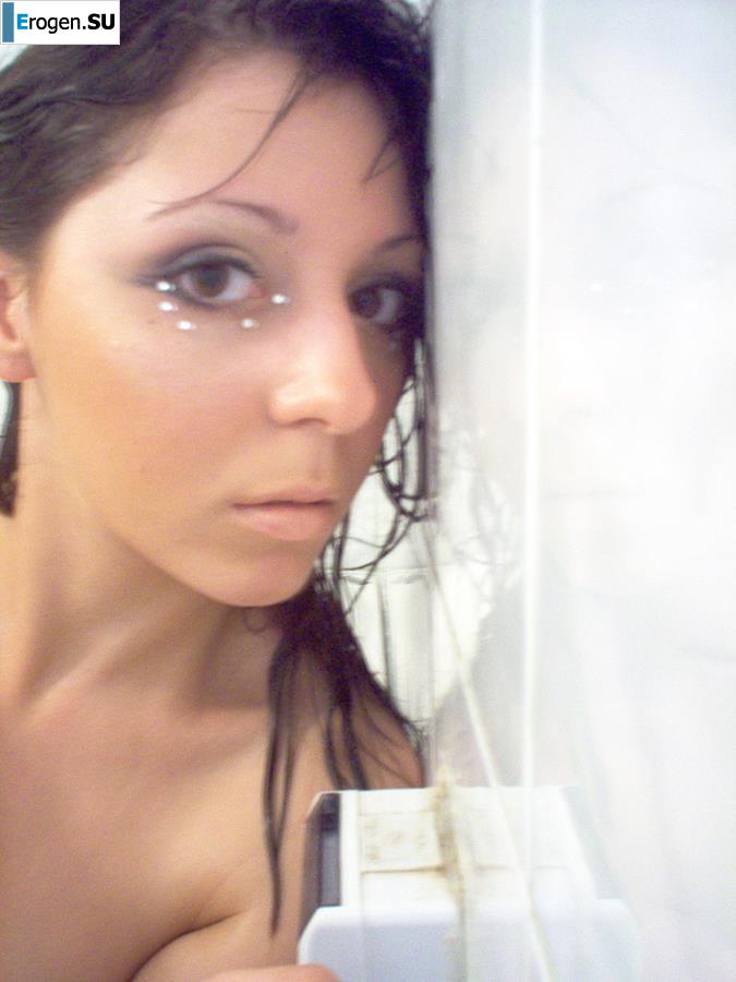 Charming brunette in a home and studio photo shoot. Part 3. Photo 32