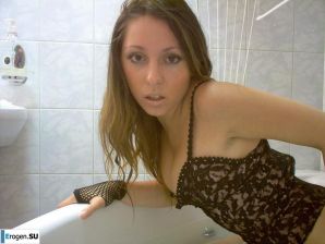 Charming brunette in a home and studio photo shoot. Part 3. Thumb 40