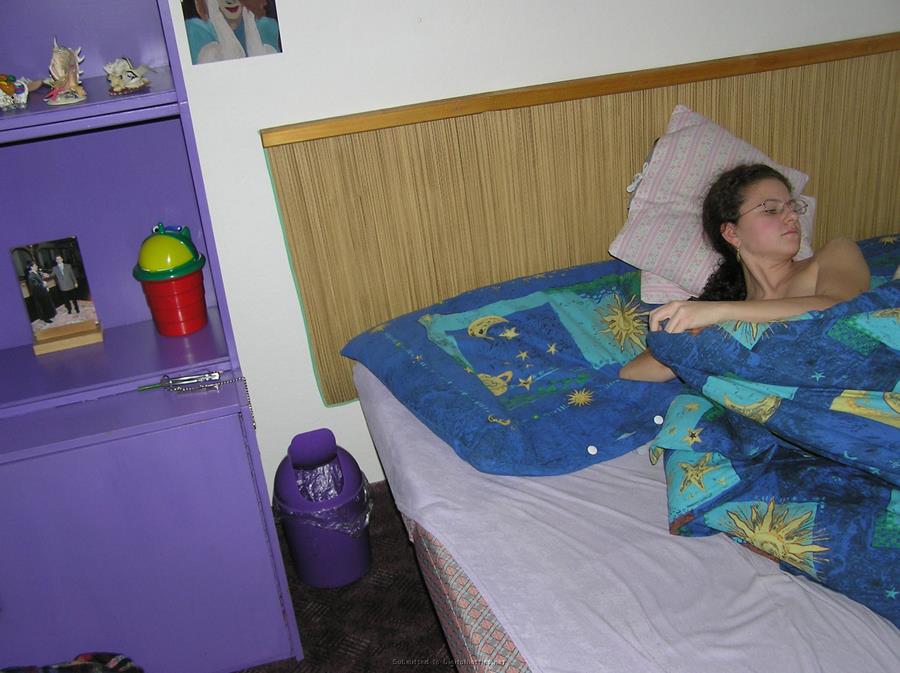 A young couple of students. Part 3. Photo 4