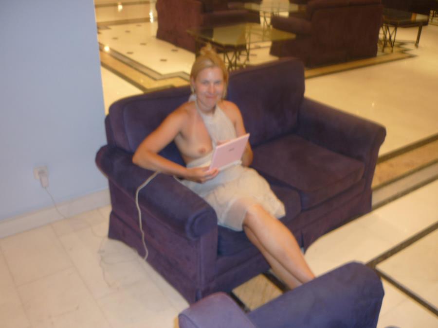 Blonde Exhibitionist without Tits. Part 5. Photo 8