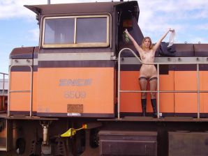 French Bi - Exhibitionist. Part 6. Thumb 35