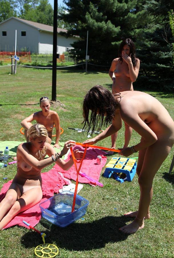 Nudists fell into childhood. Part 6. Photo 31