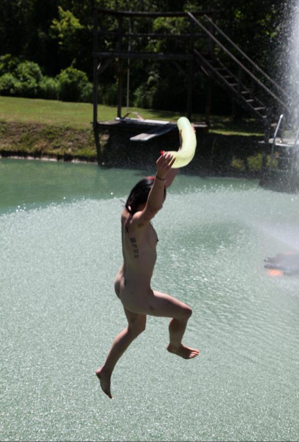 Nudists fell into childhood. Part 6. Photo 46