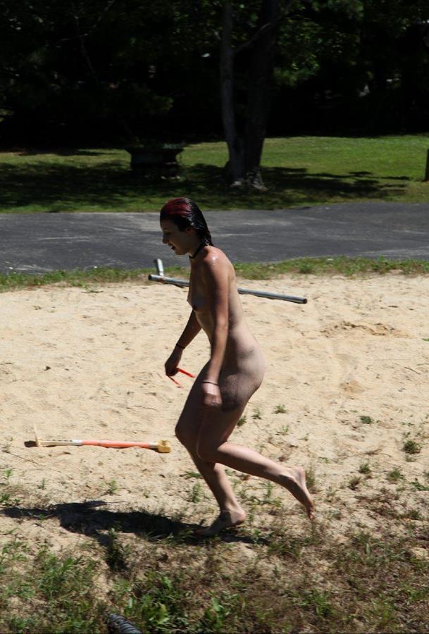 Nudists fell into childhood. Part 6. Photo 49