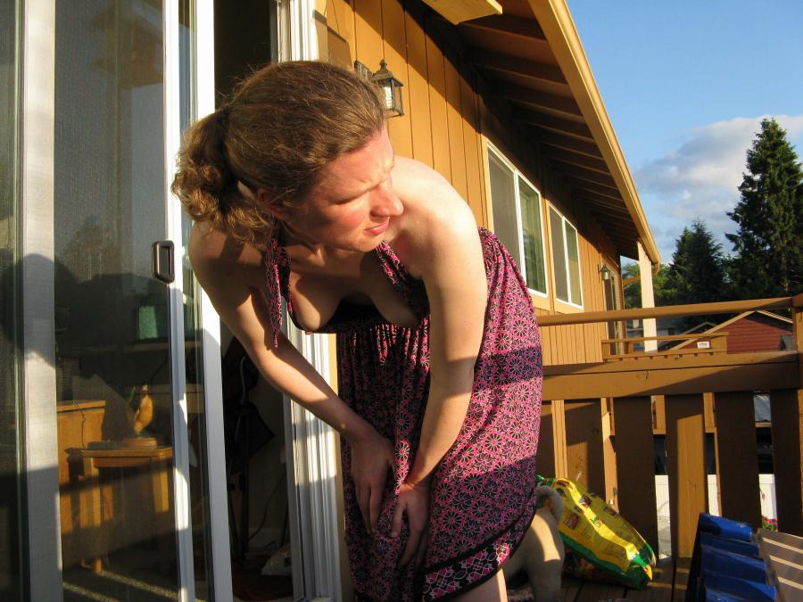 Spied nipple halos. Photo 33