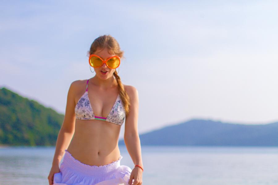 На пляже. Фото 4