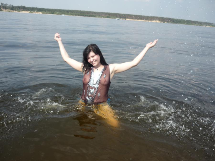 на речке. Фото 14