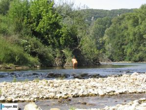 Немолодая пара на отдыхе. Эскиз 15