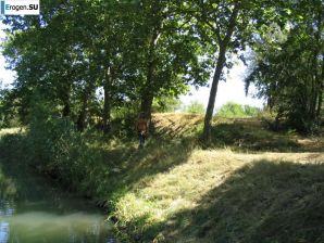 Немолодая пара на отдыхе. Эскиз 9