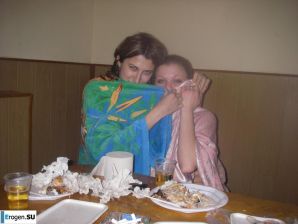 Подружки на девичнике. Эскиз 19