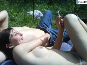 Посиделки на природе. Эскиз 22