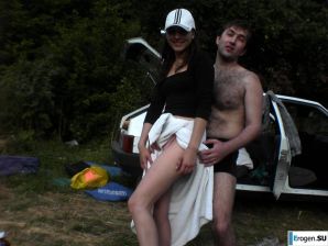 Посиделки на природе. Эскиз 5