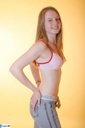 Рыженькая моделька. Эскиз 54