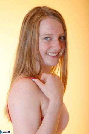 Рыженькая моделька. Эскиз 56