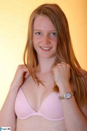 Рыженькая моделька. Эскиз 60