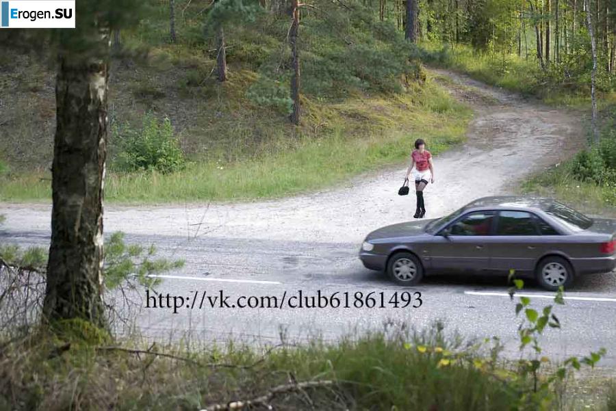 On the highway. Photo 12