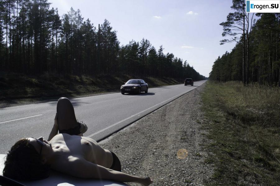 On the highway. Photo 4