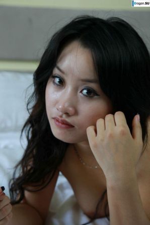 Чувственная и обворожительная азиатка. Эскиз 51