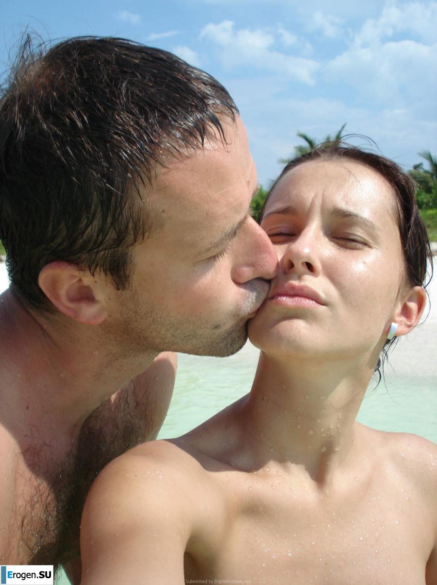 resting naked on the beach. Photo 35